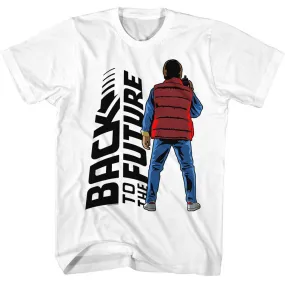 Back To The Future - BTTF Back To Back T-Shirt