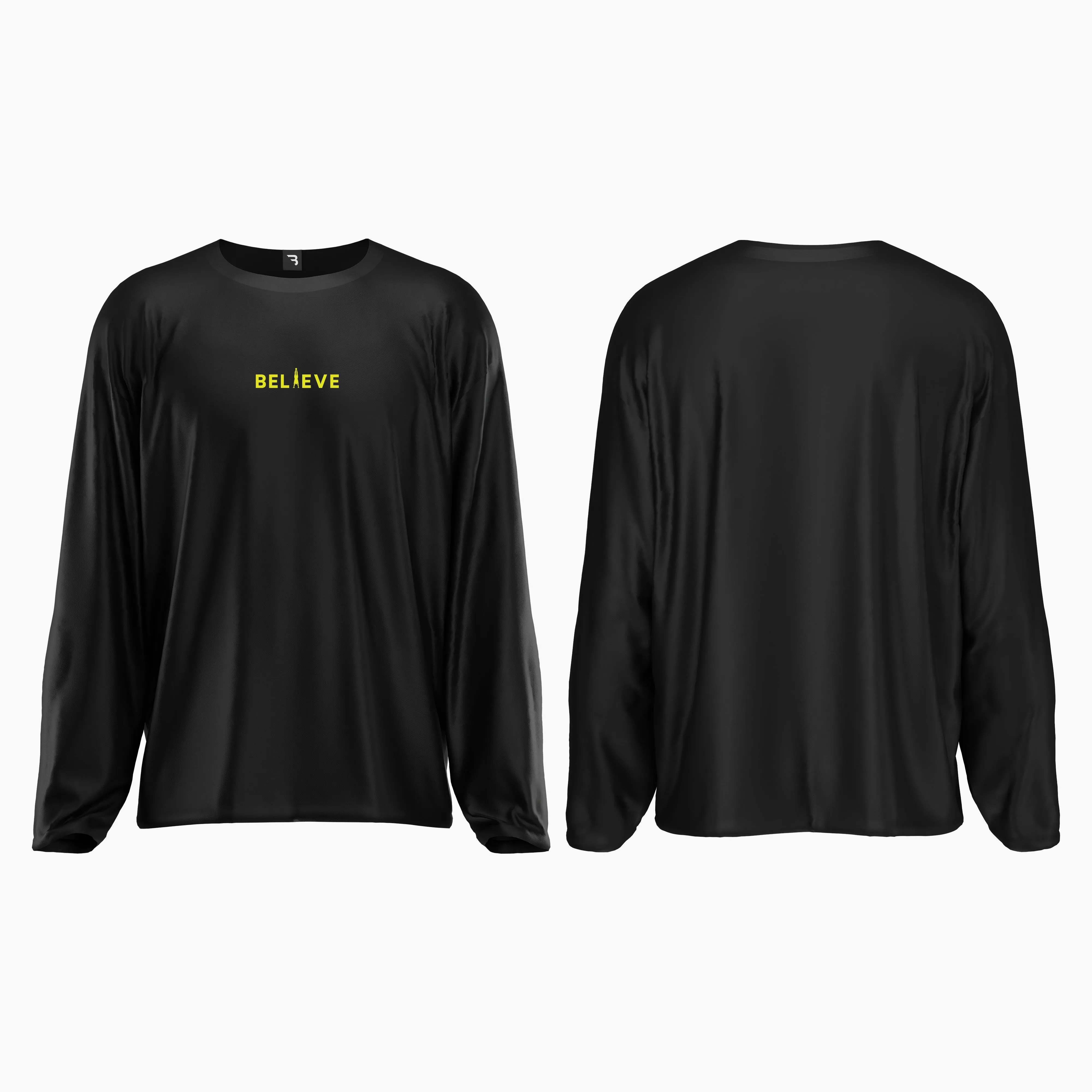 Believe Oversized Full Sleeve Tee