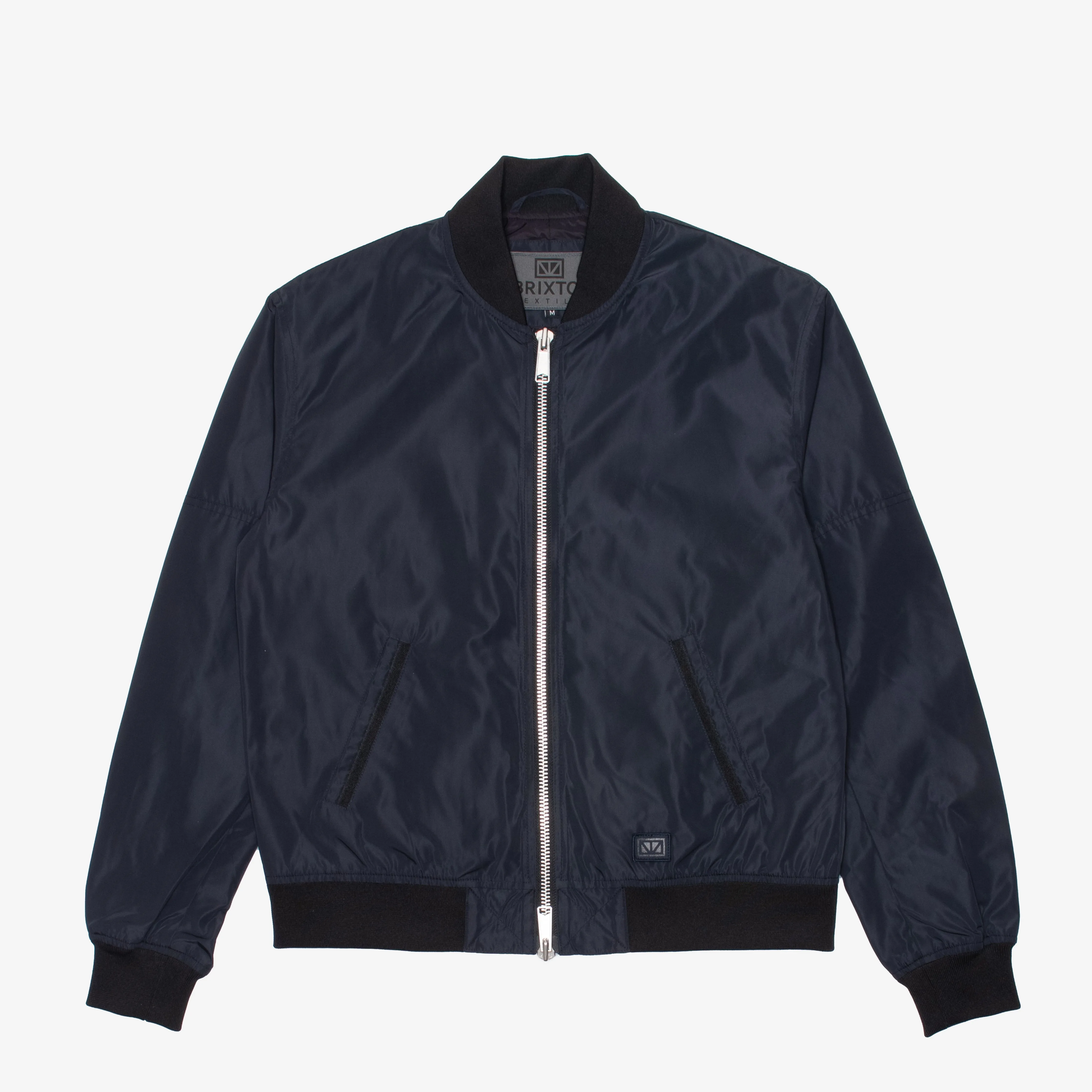 Brixtol Textiles Harris Bomber Jacket Dark Navy