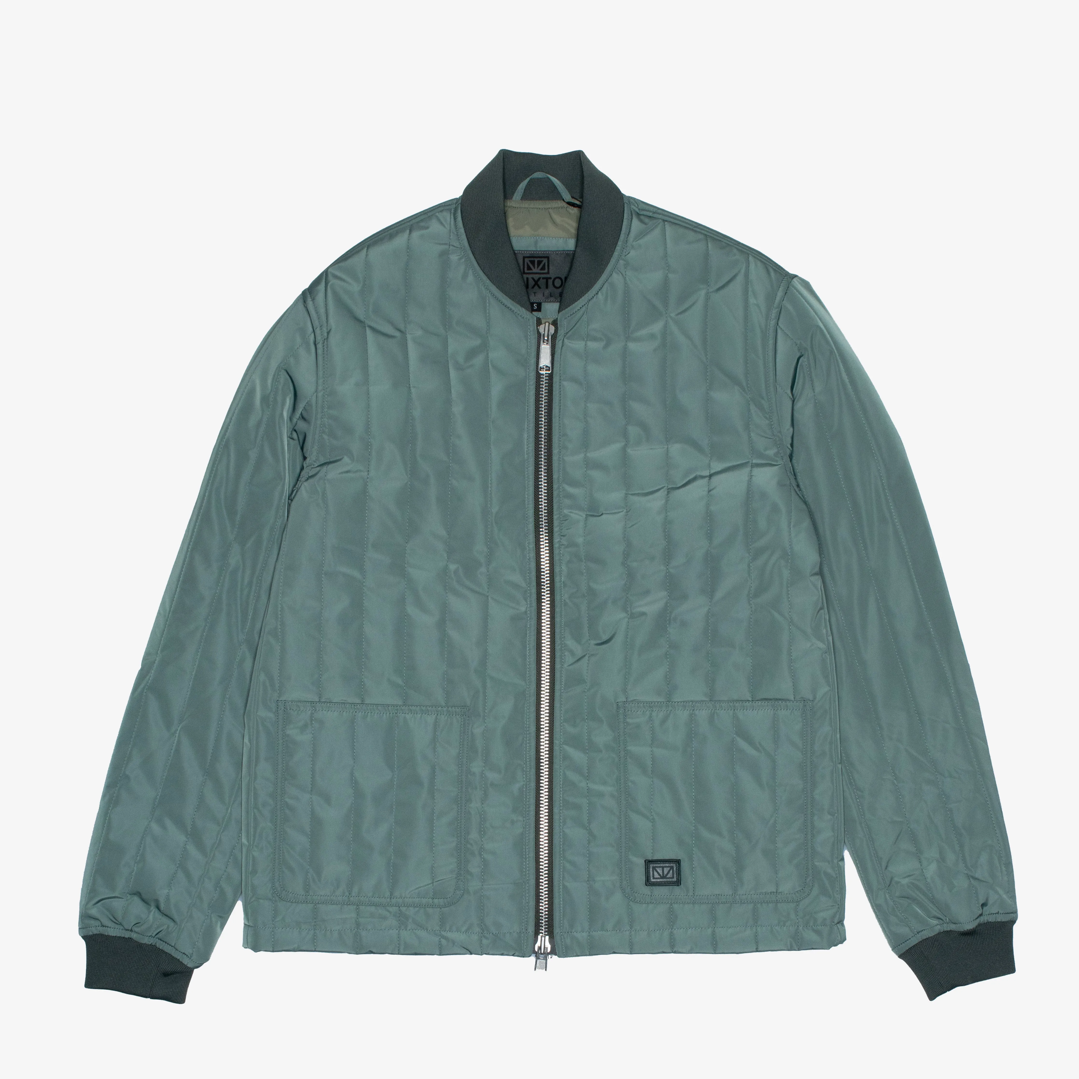 Brixtol Textiles Nic Bomber Jacket Petrol