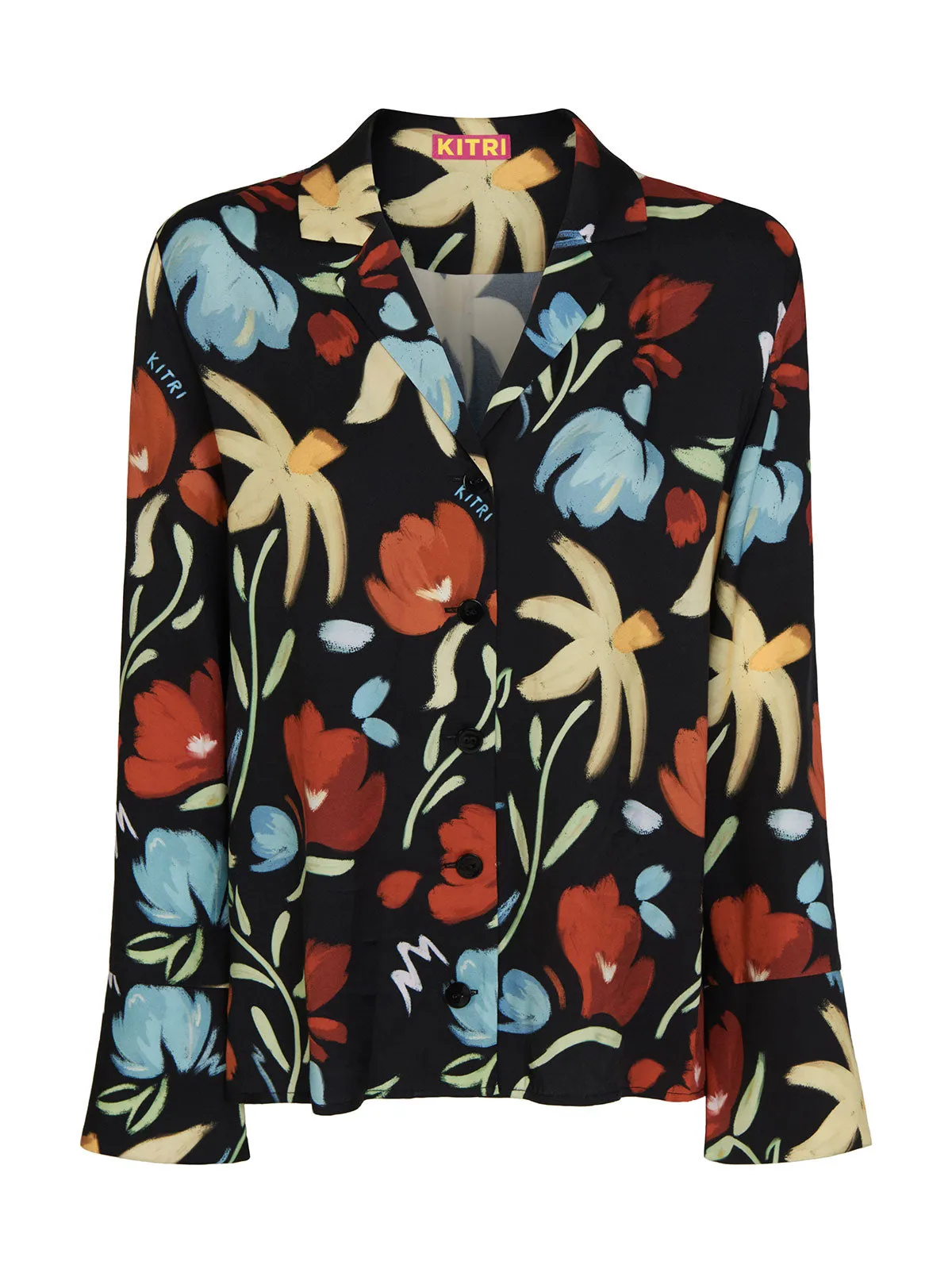 Cady Primary Floral Print Shirt