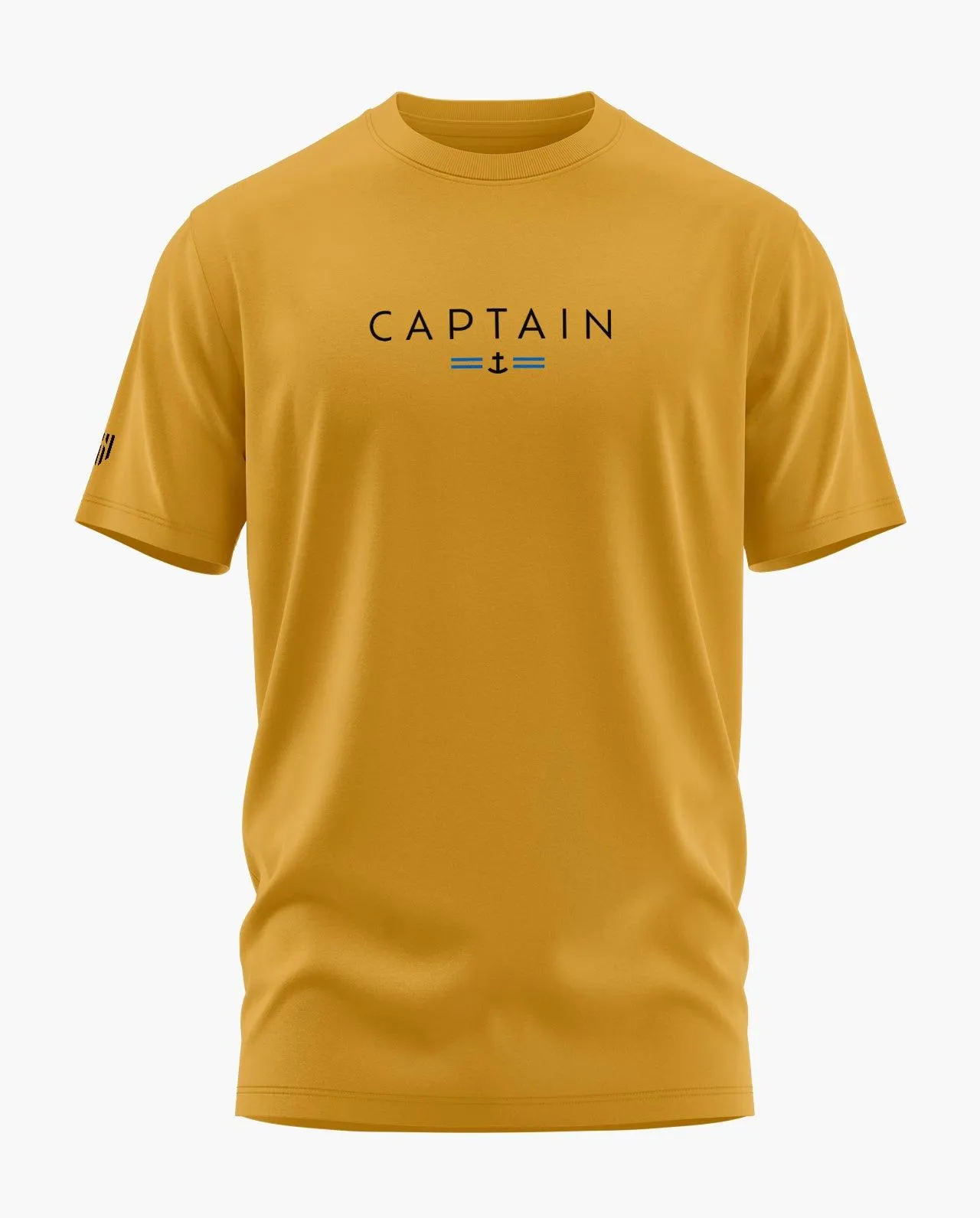 Captain Navy Signature LuxeSoft Cotton T-Shirt