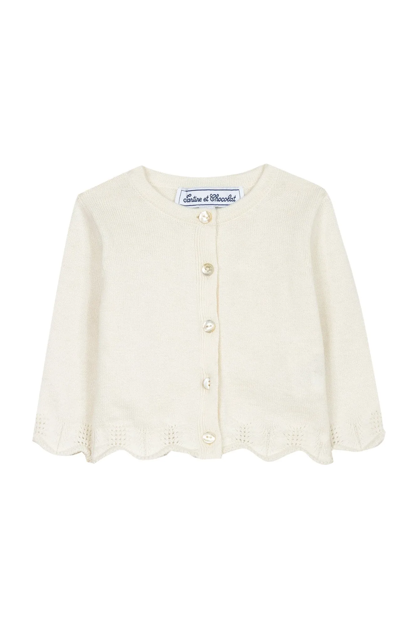 Cardigan - Soft ecru