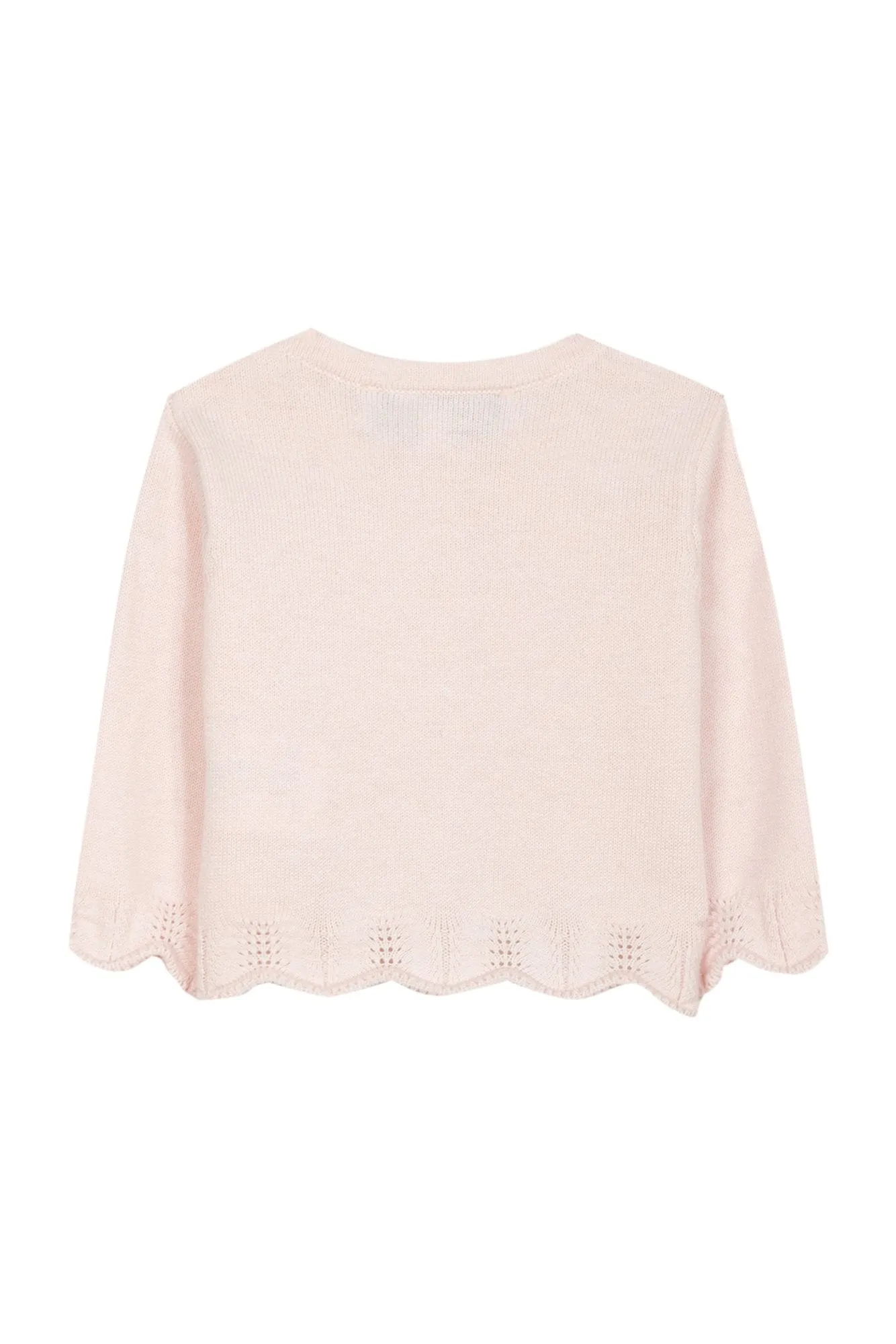 Cardigan - Soft pale pink