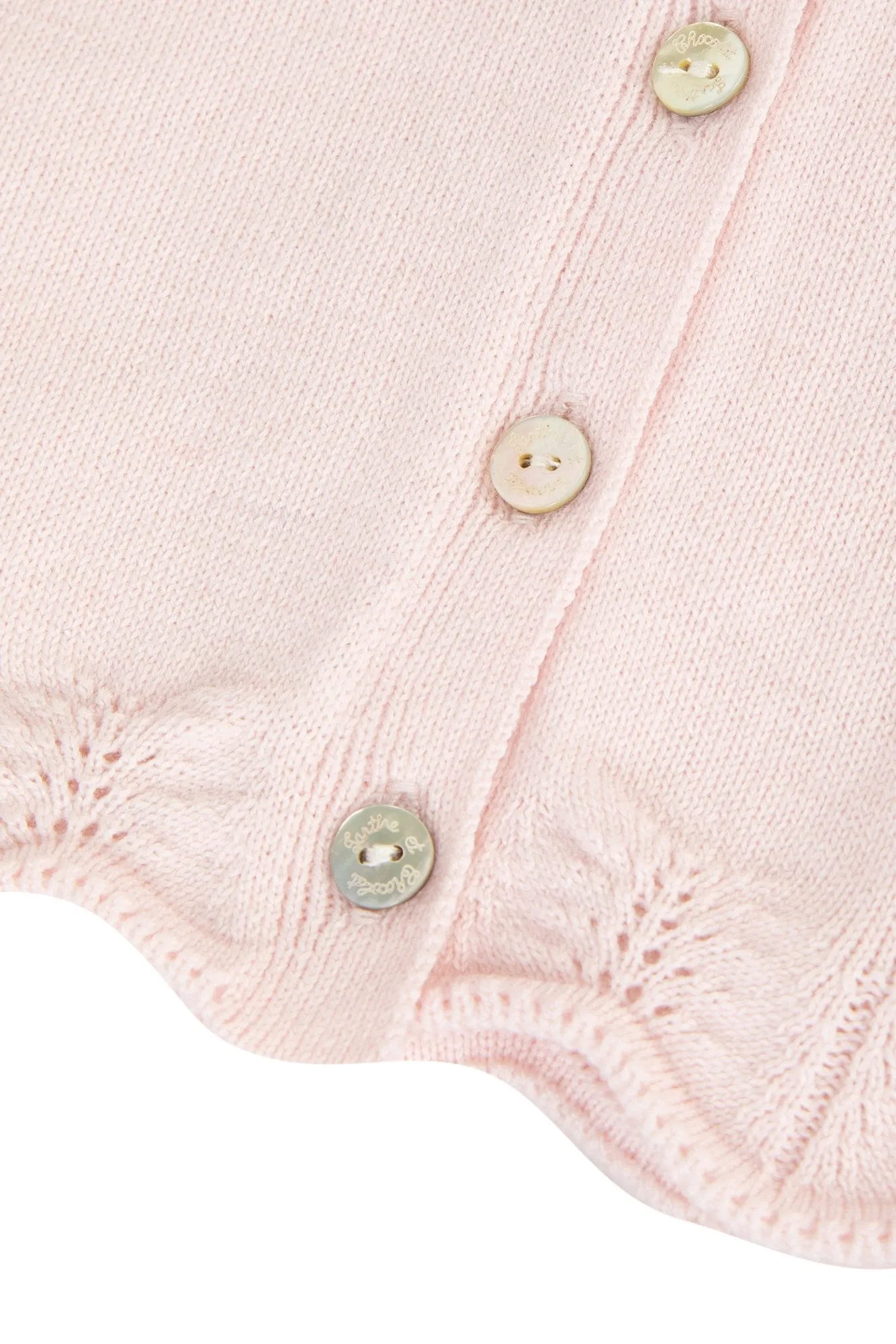 Cardigan - Soft pale pink