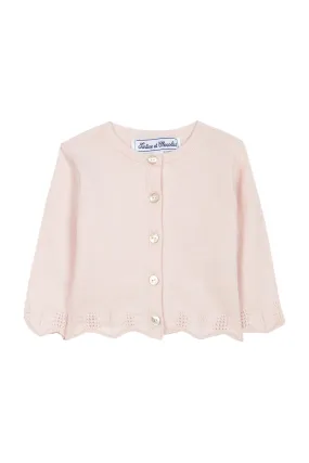 Cardigan - Soft pale pink