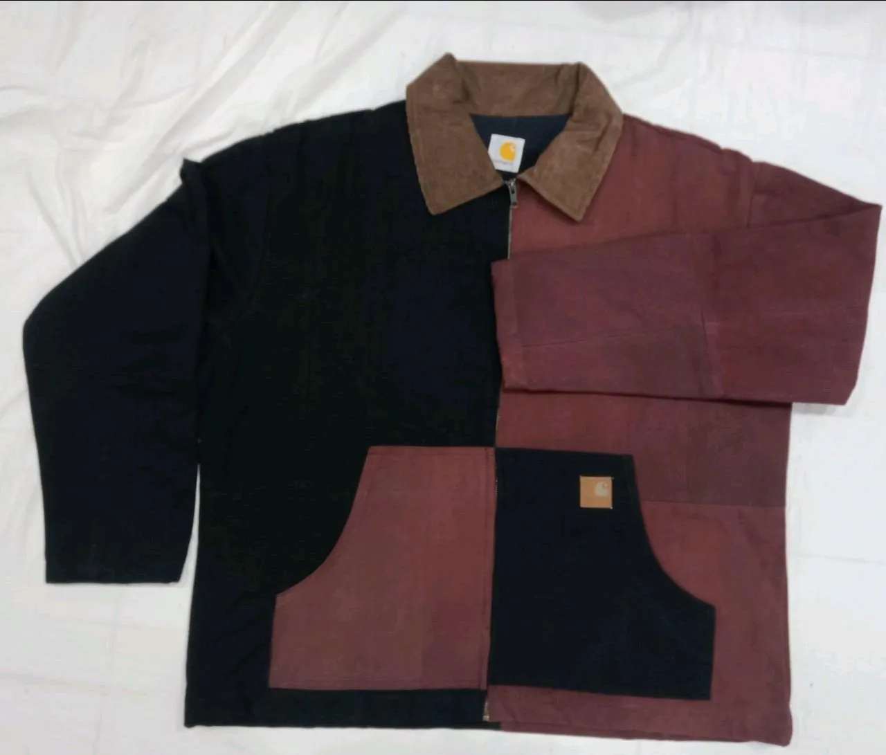 Carhartt reworked Black Maroon Spring Jacket - 25 piece