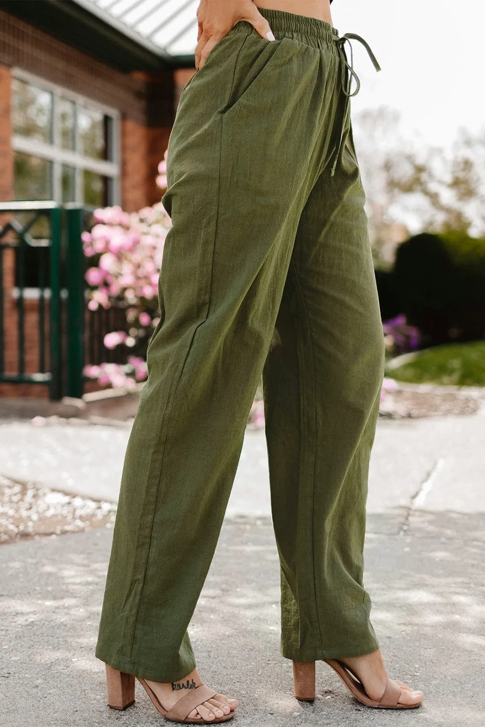 Casual Linen Trousers