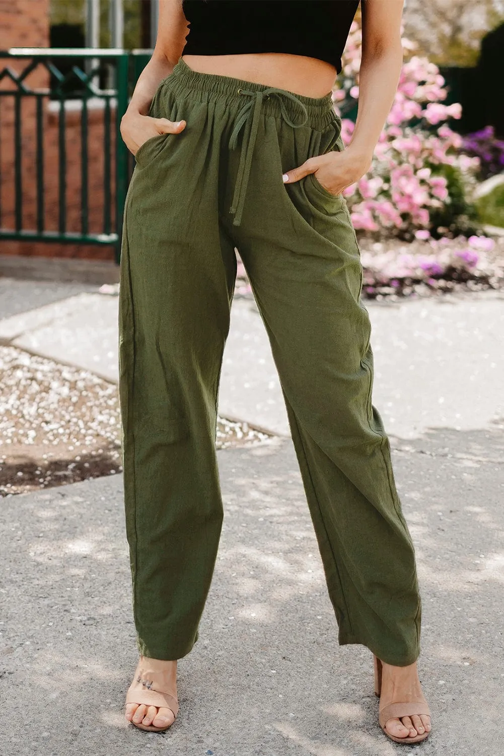 Casual Linen Trousers