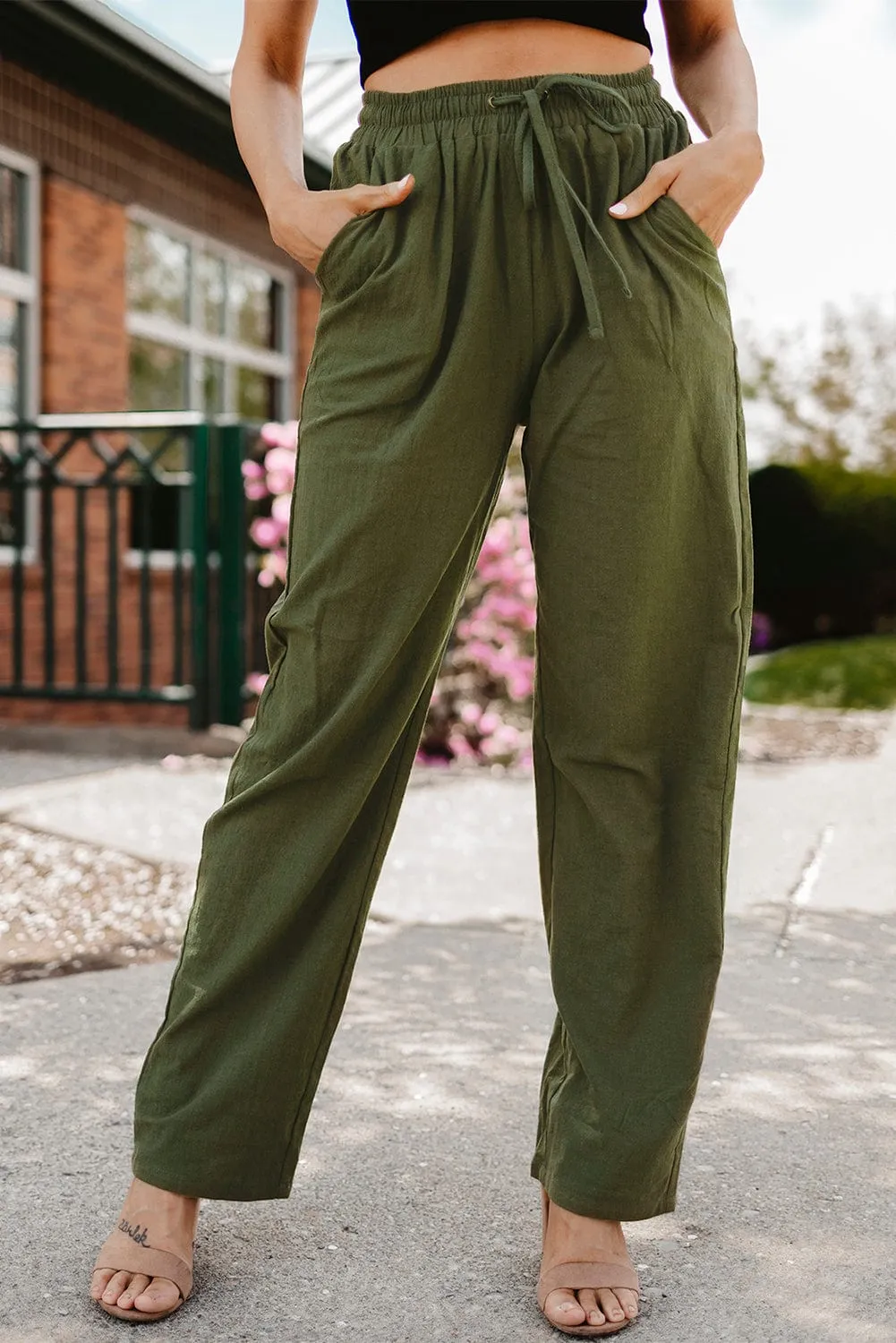 Casual Linen Trousers