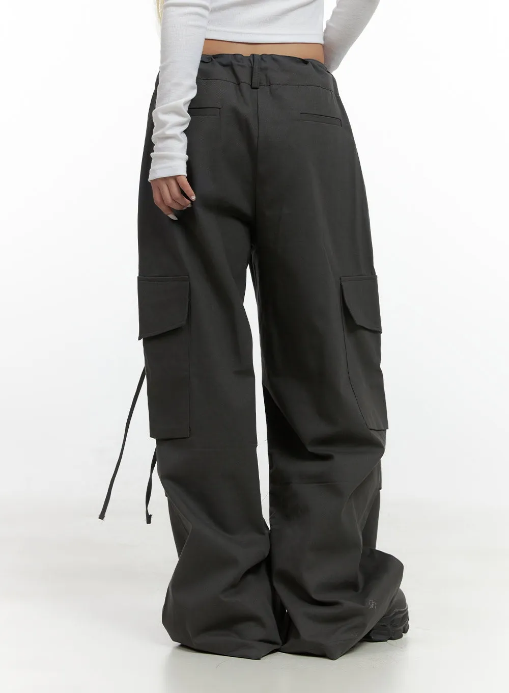 Chic Cotton Cargo Trousers CS425