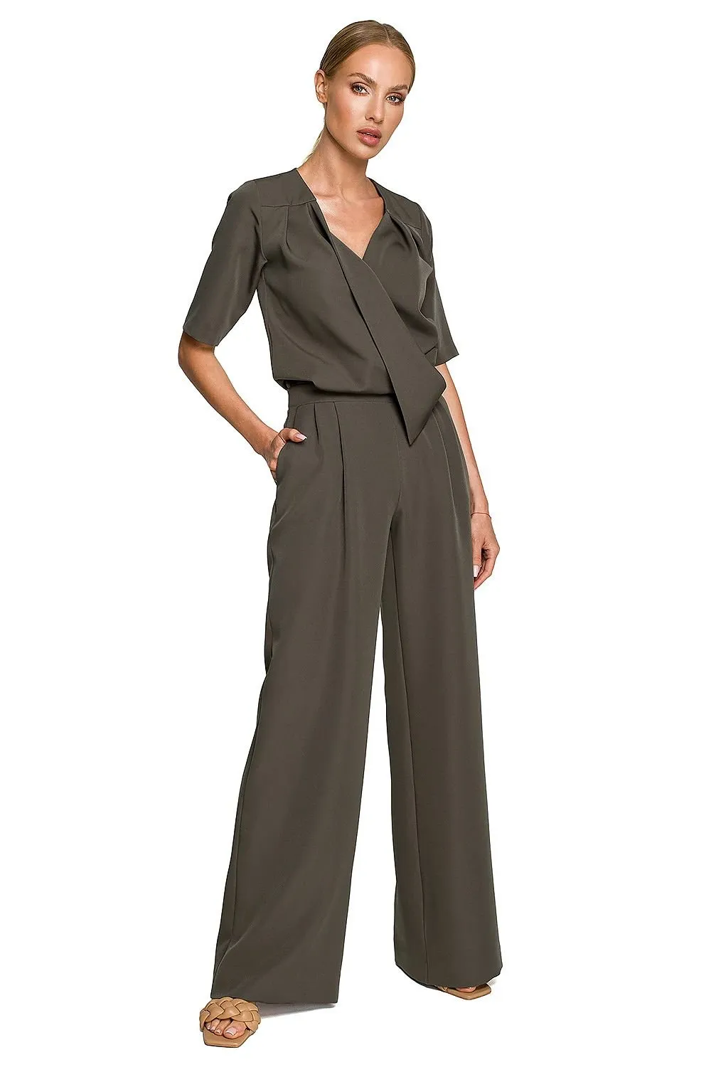 Chic Envelope Trouser Ensemble