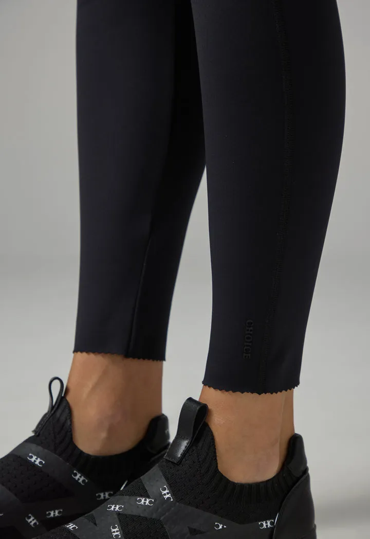 Choice Solid Basic Leggings Black