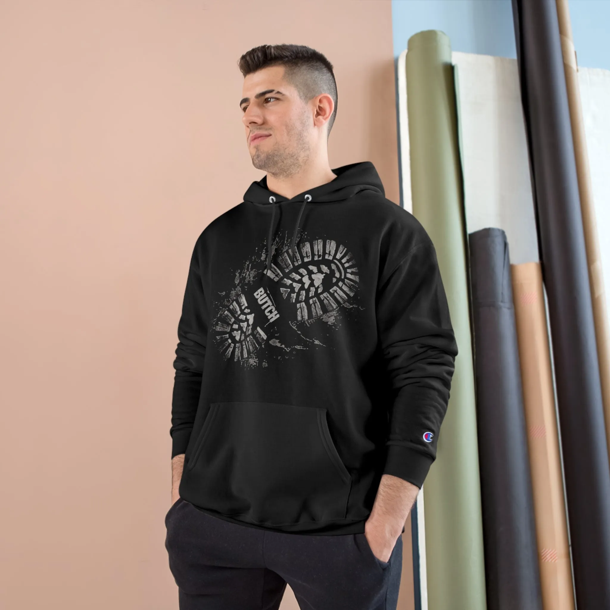 Construction "Butch"  Champion S700 hooded sweatshirt