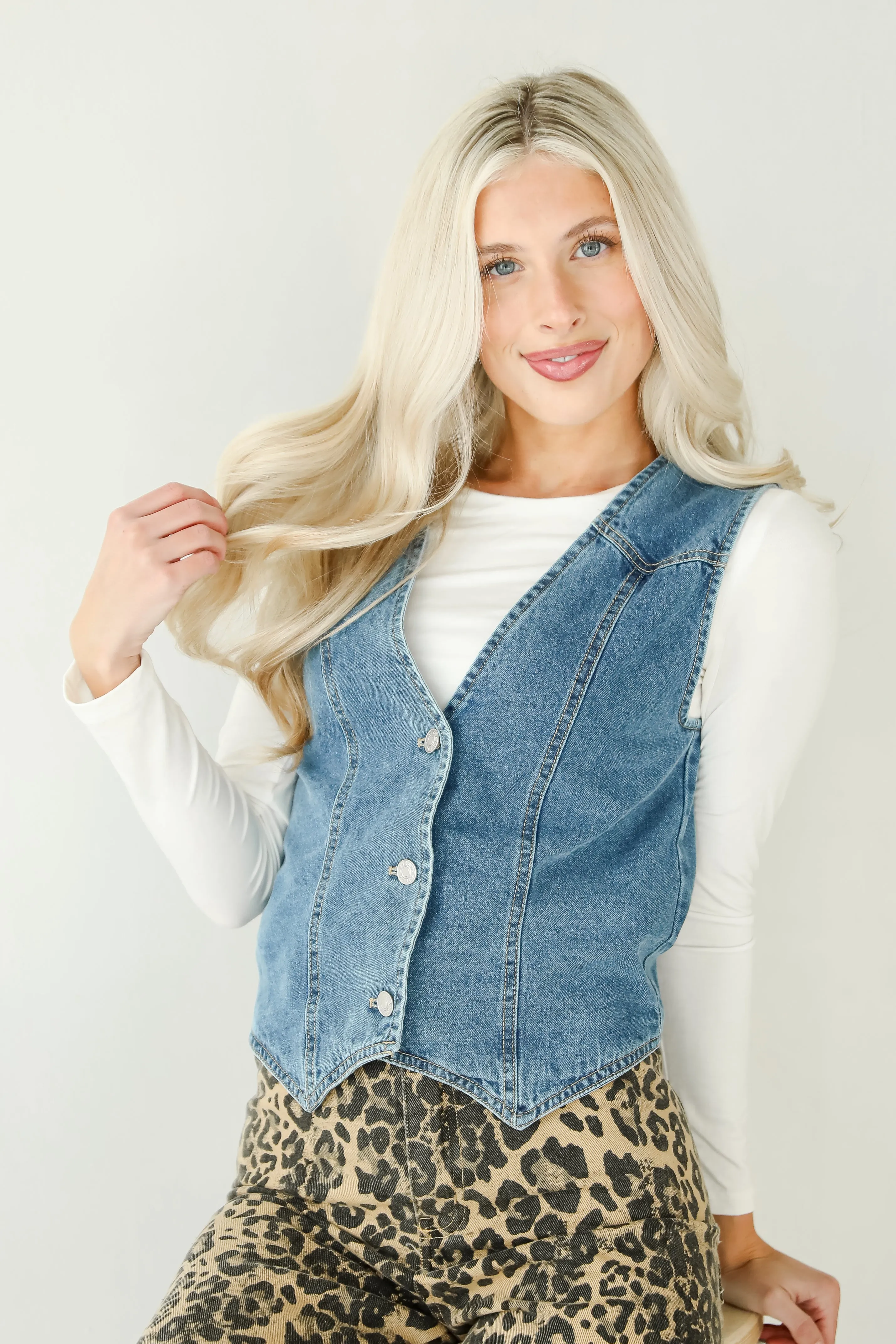 Coveted Appeal Denim Vest