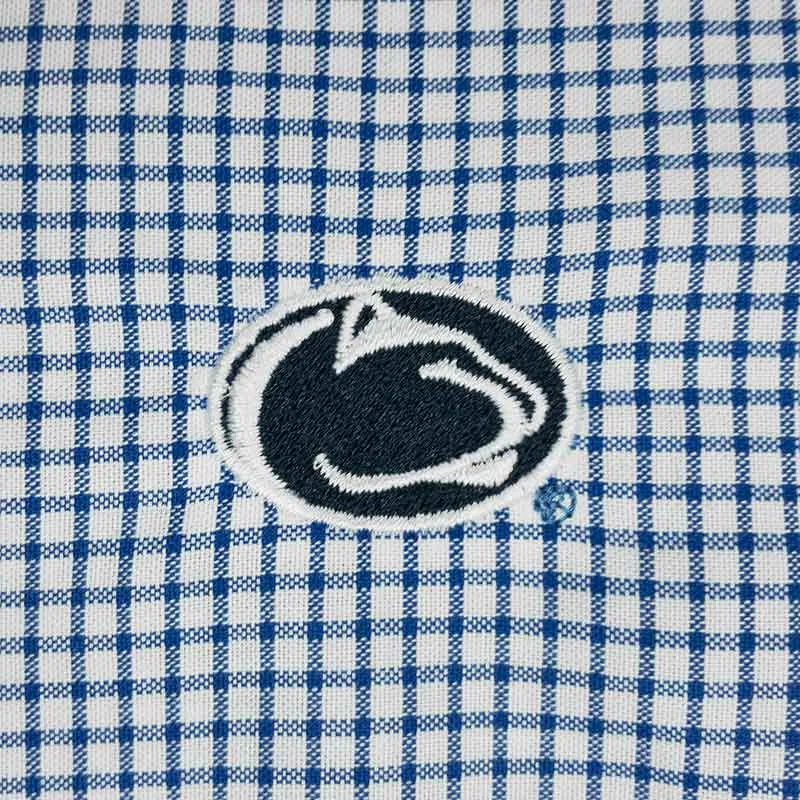 Cutter & Buck Ladies Penn State Tattersall Dress Shirt