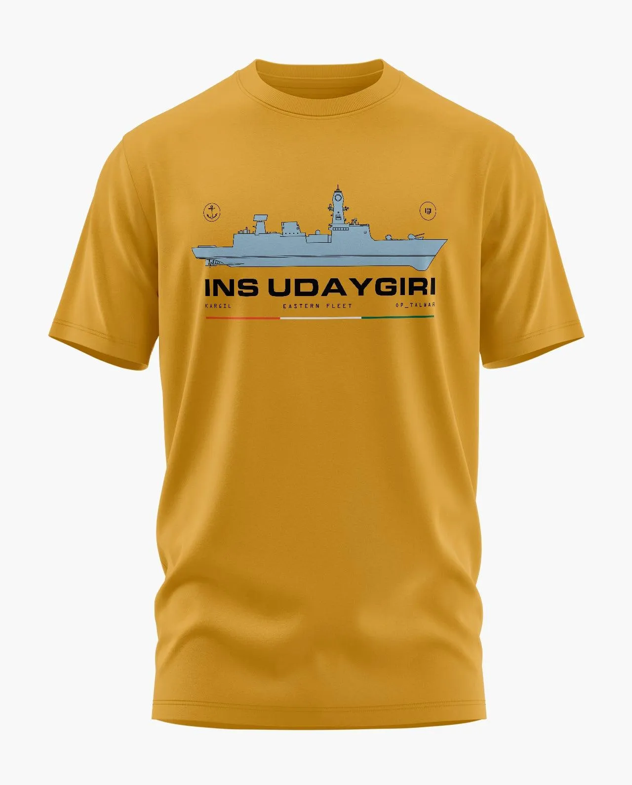 INS Udaygiri Signature LuxeSoft Cotton T-Shirt