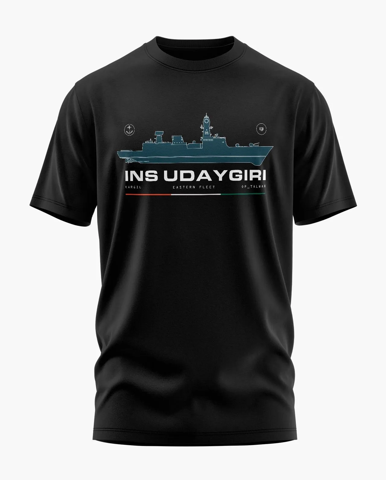 INS Udaygiri Signature LuxeSoft Cotton T-Shirt