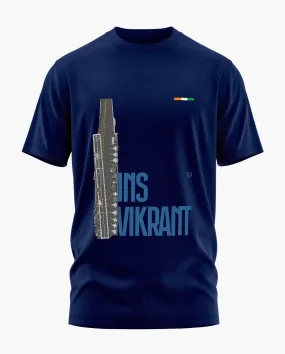 INS Vikrant Aero Armour Signature LuxeSoft Cotton T-Shirt