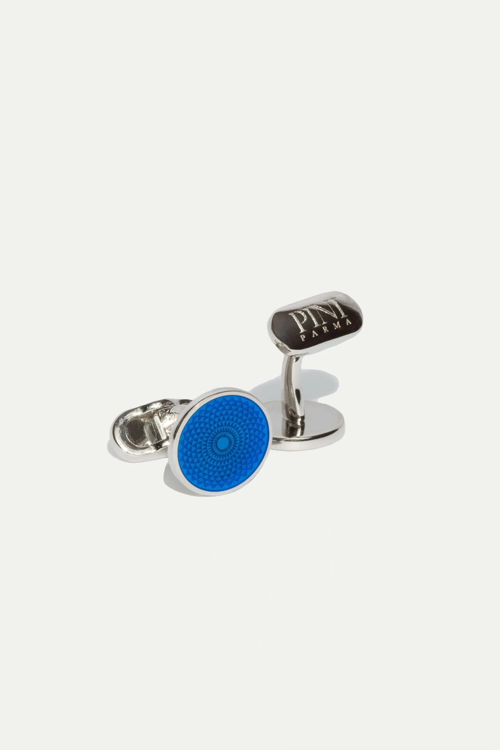 Light blue cufflinks - Made in Italy