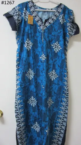 Maxi 6341269 Gown Kaftan Jalabiya Nighty Comfort Sleep Wear X Large Size Shieno