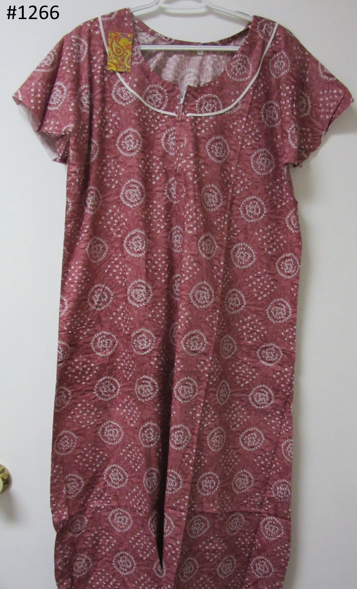 Maxi 6341269 Gown Kaftan Jalabiya Nighty Comfort Sleep Wear X Large Size Shieno