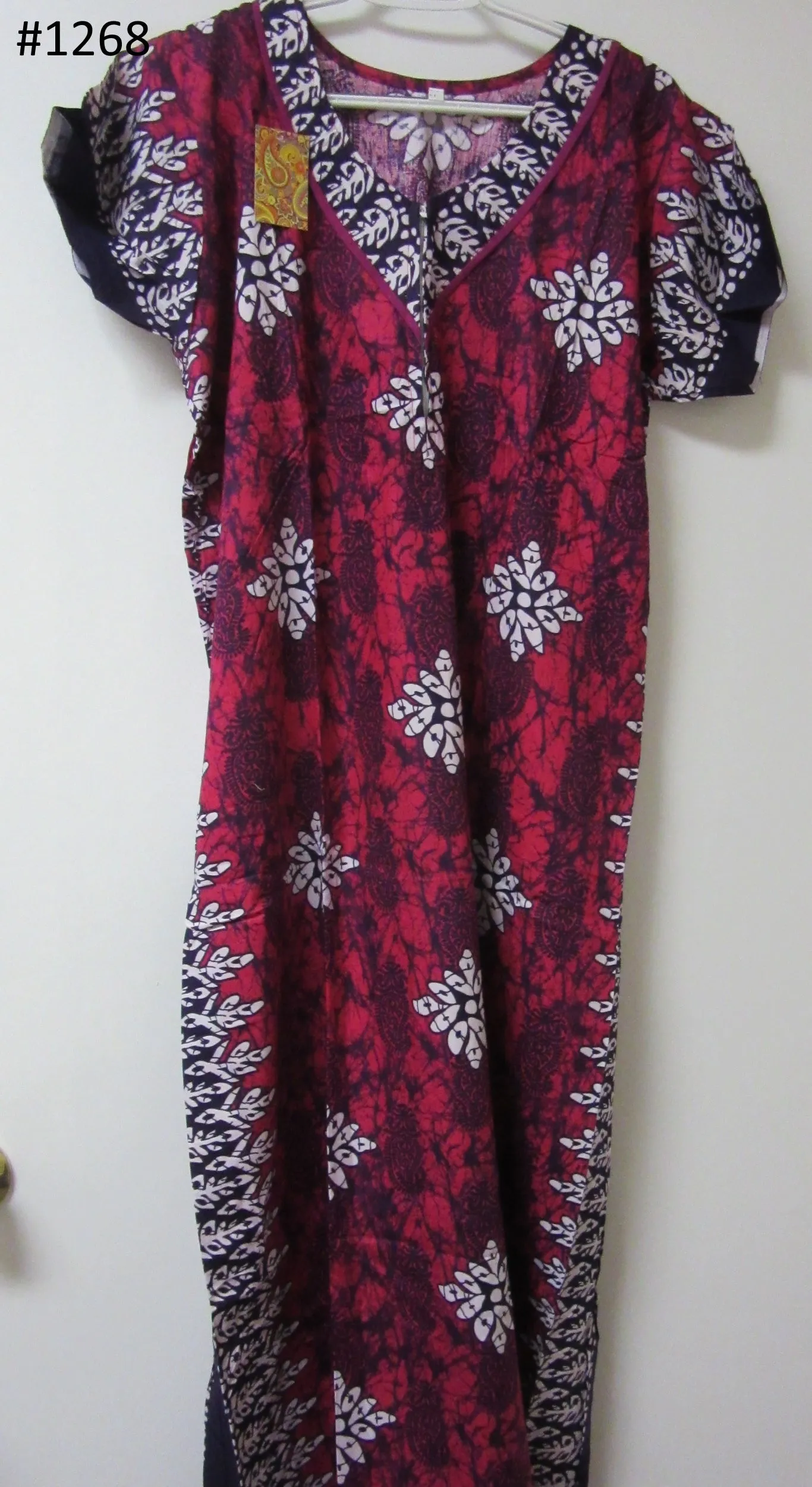 Maxi 6341269 Gown Kaftan Jalabiya Nighty Comfort Sleep Wear X Large Size Shieno