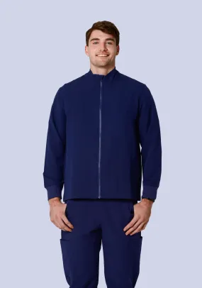 Men's Modern Scrub Jacket Navy