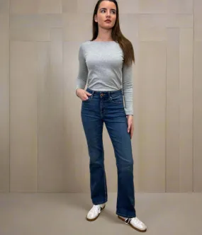 Mid Denim Eva Bootcut Jeans