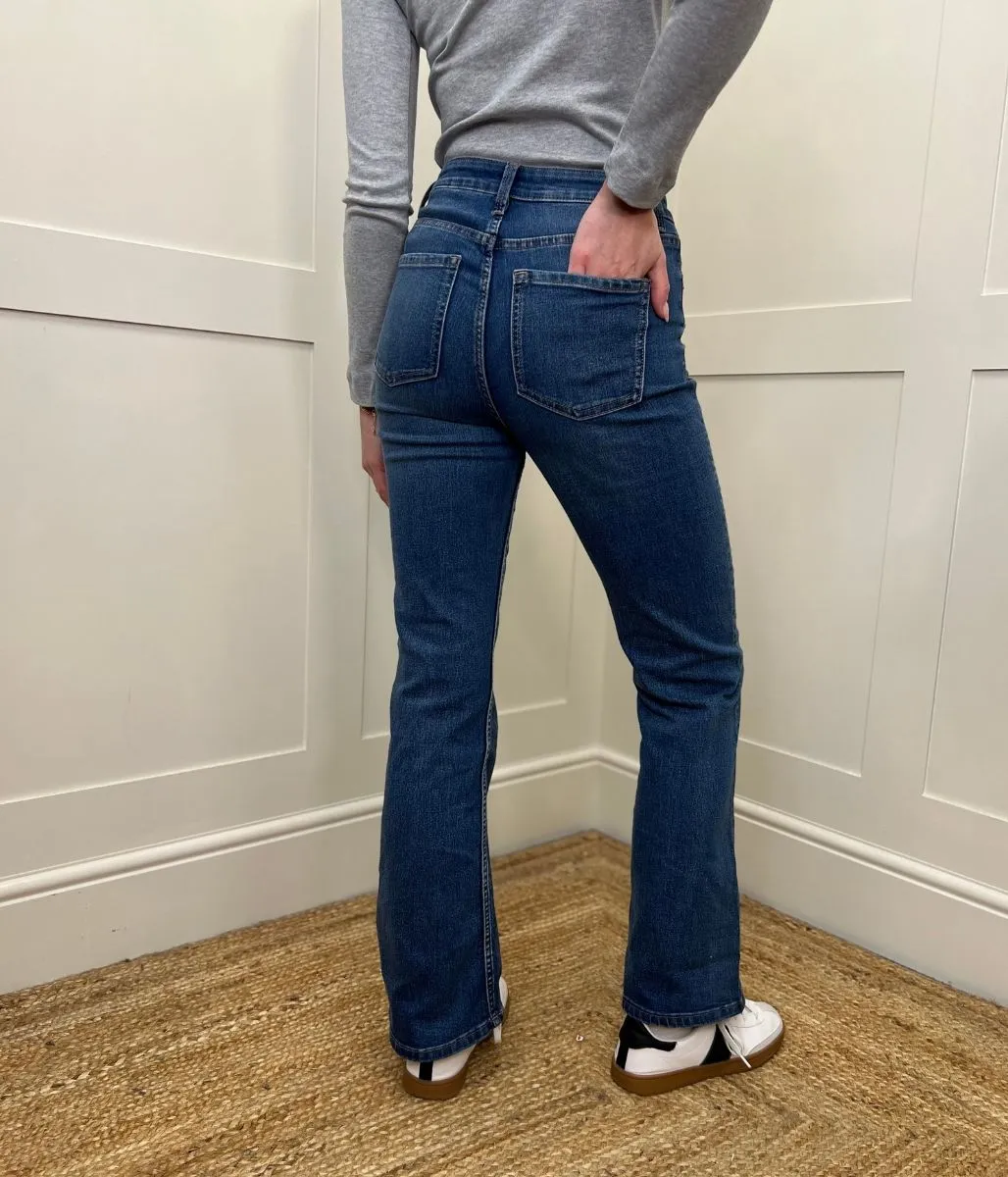 Mid Denim Eva Bootcut Jeans