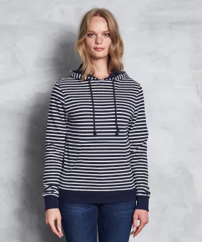 Nautical stripe hoodie