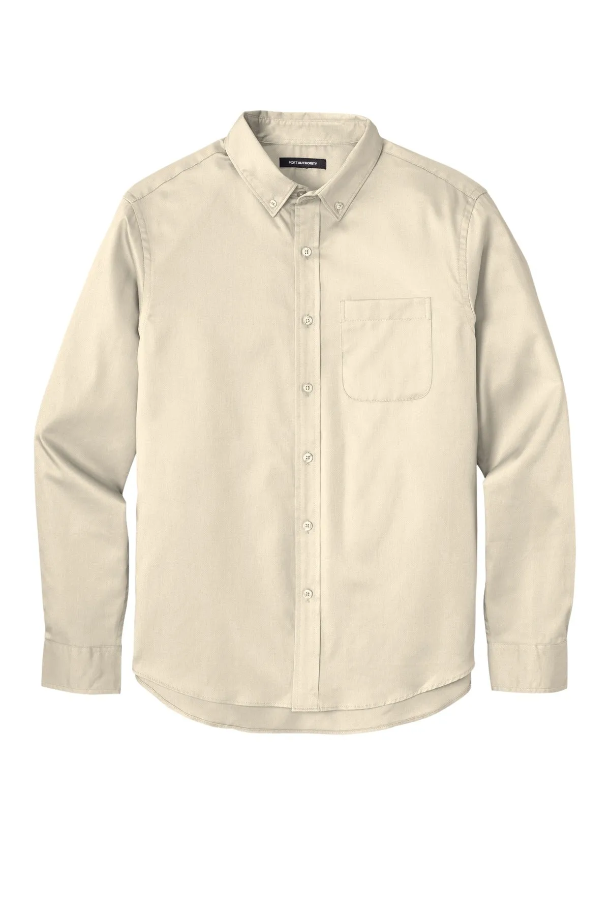 Port Authority Long Sleeve SuperPro React™ Twill Shirt. W808