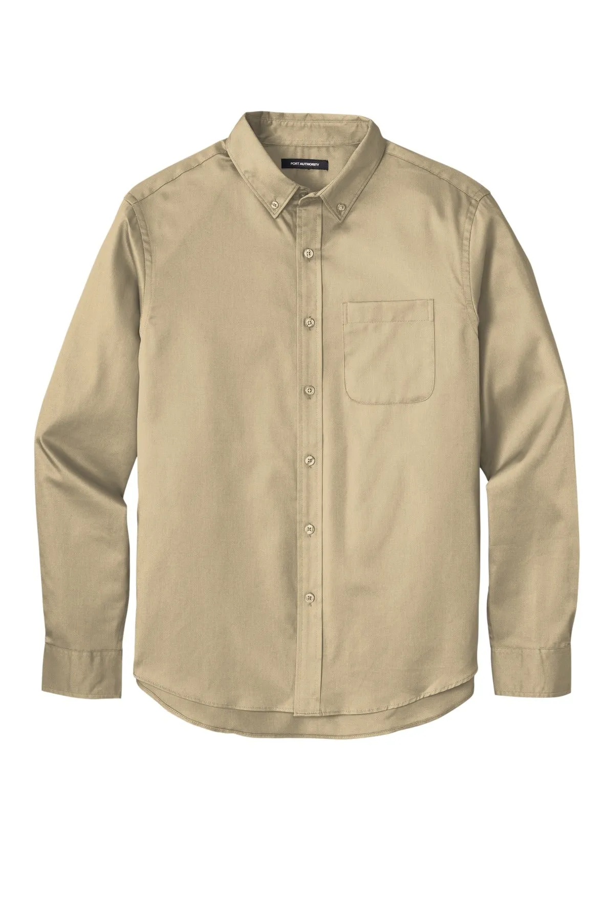 Port Authority Long Sleeve SuperPro React™ Twill Shirt. W808