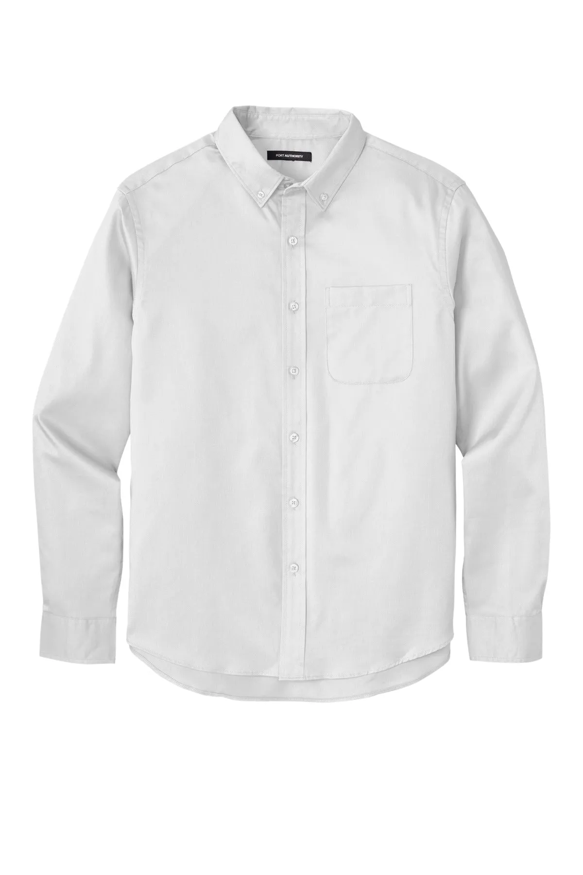 Port Authority Long Sleeve SuperPro React™ Twill Shirt. W808