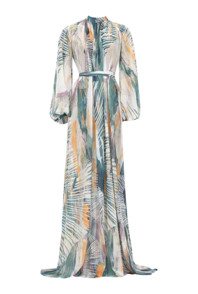 Sade Cover-up Abstract Bark Dress