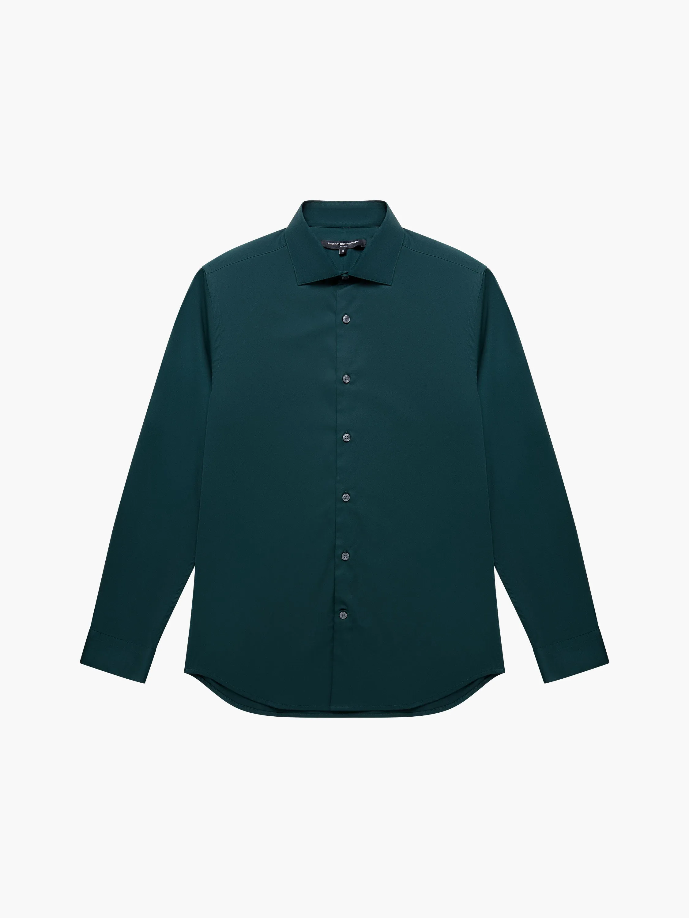 Slim Cutaway Collar Long Sleeve Shirt