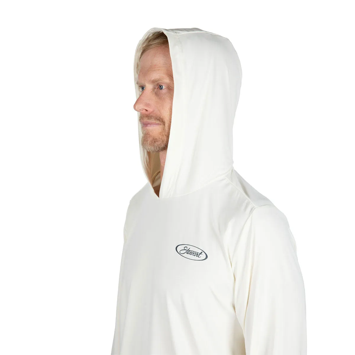 STEWART MEN'S CAMPTON  L/S TECH UV SURF HOODIE