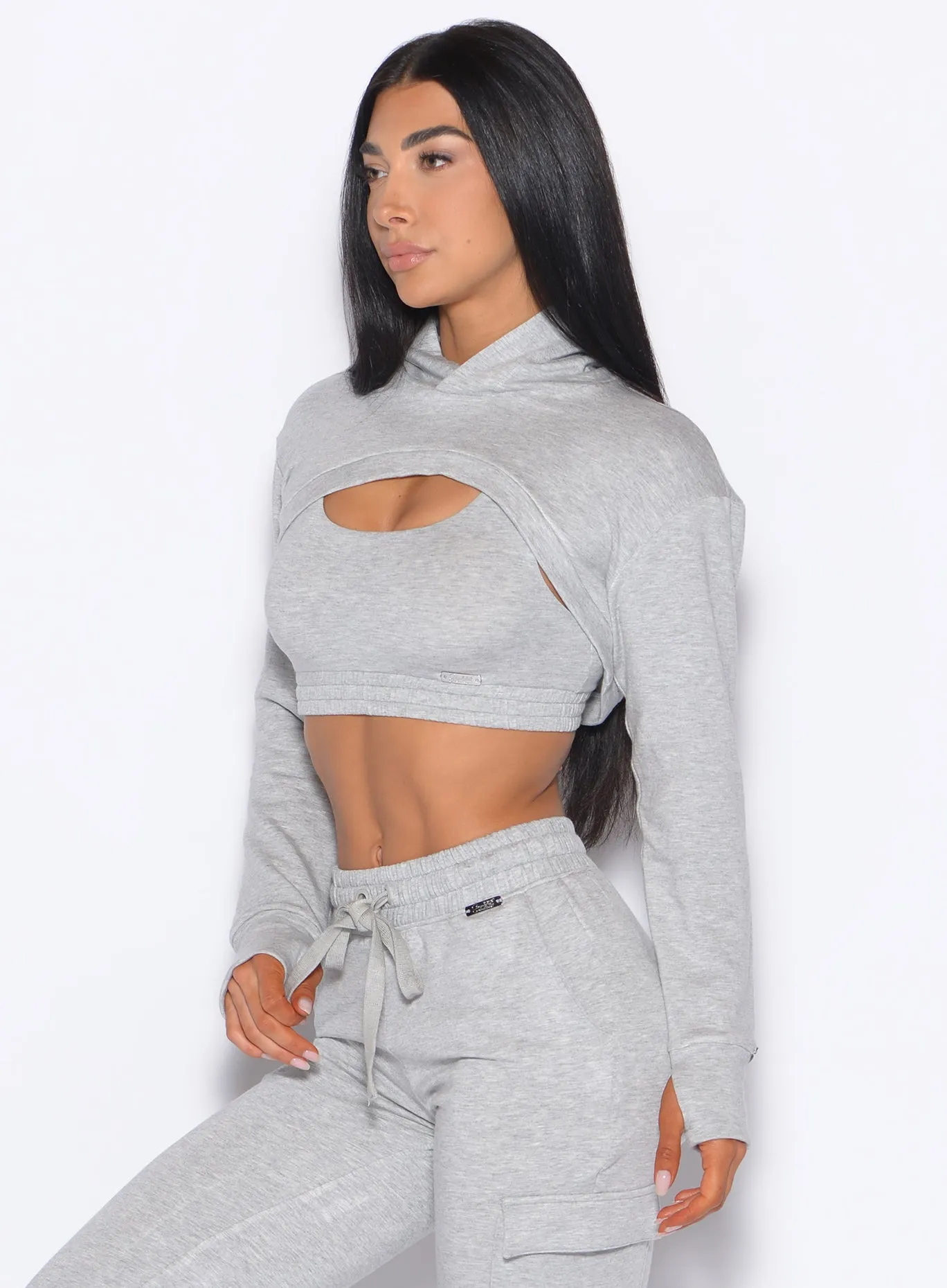 Sweat Bolero Hoodie