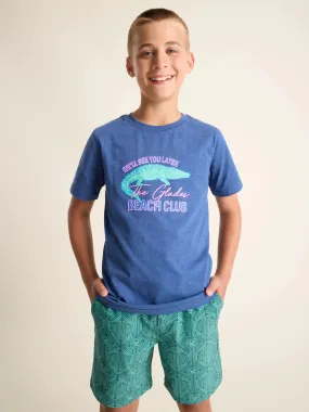 The Glades Beach Club (Boys Non Pocket T-Shirt)