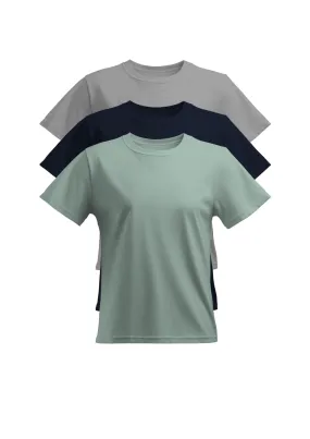 Timeless Tones Relax Fit 3-Pack - Gray, Navy, Dusty Blue