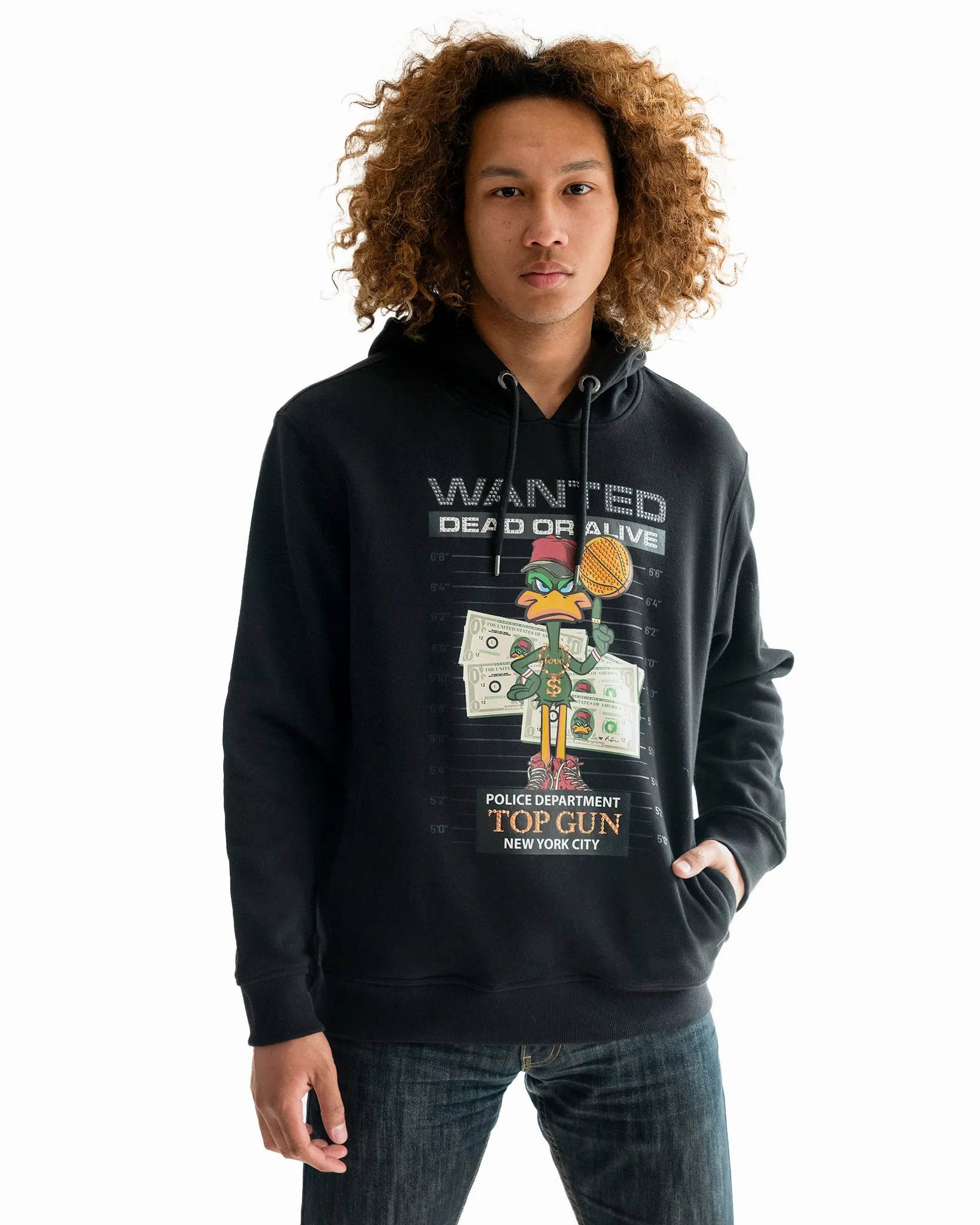 TOP GUN® "WANTED DUCK" HOODIE