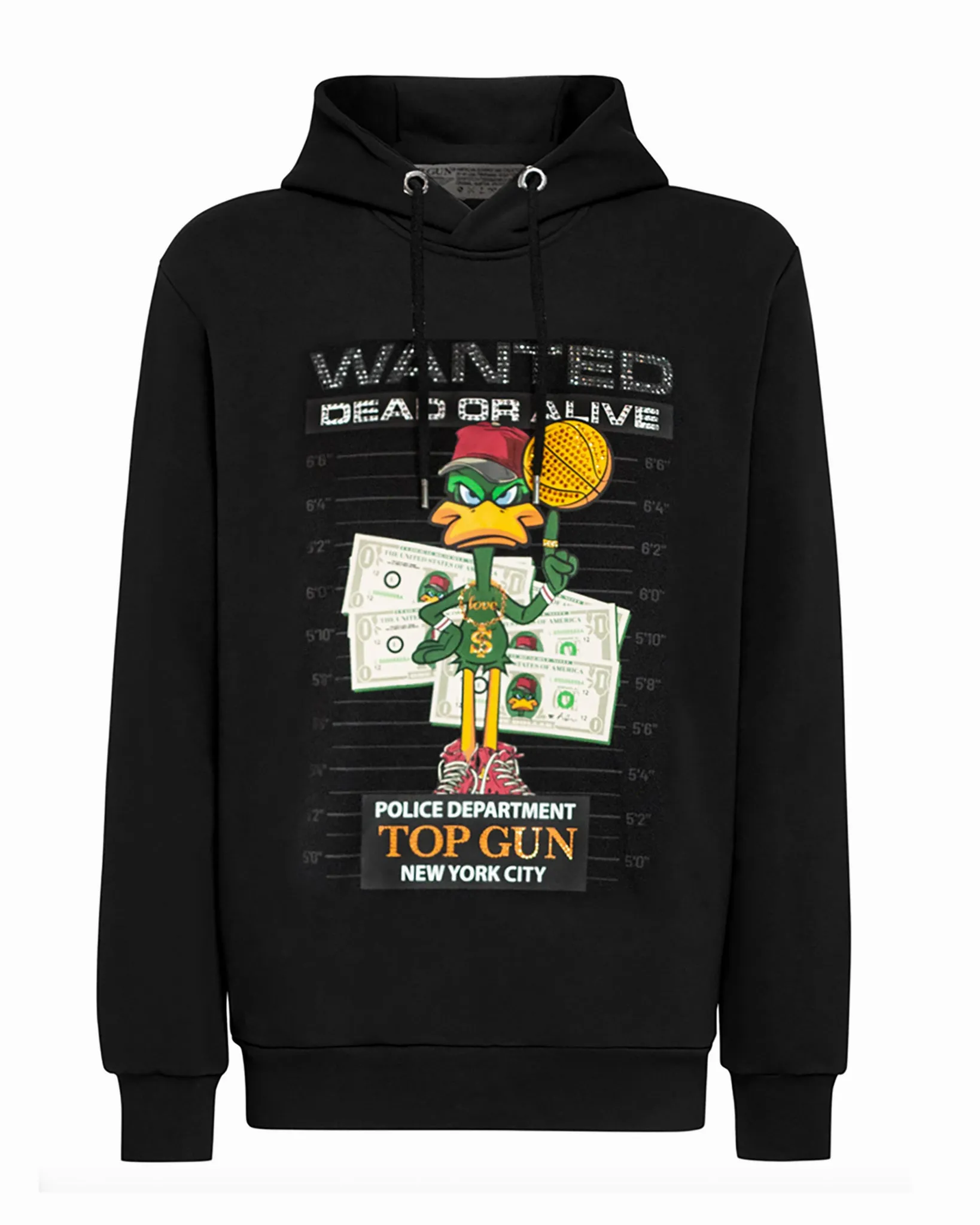 TOP GUN® "WANTED DUCK" HOODIE