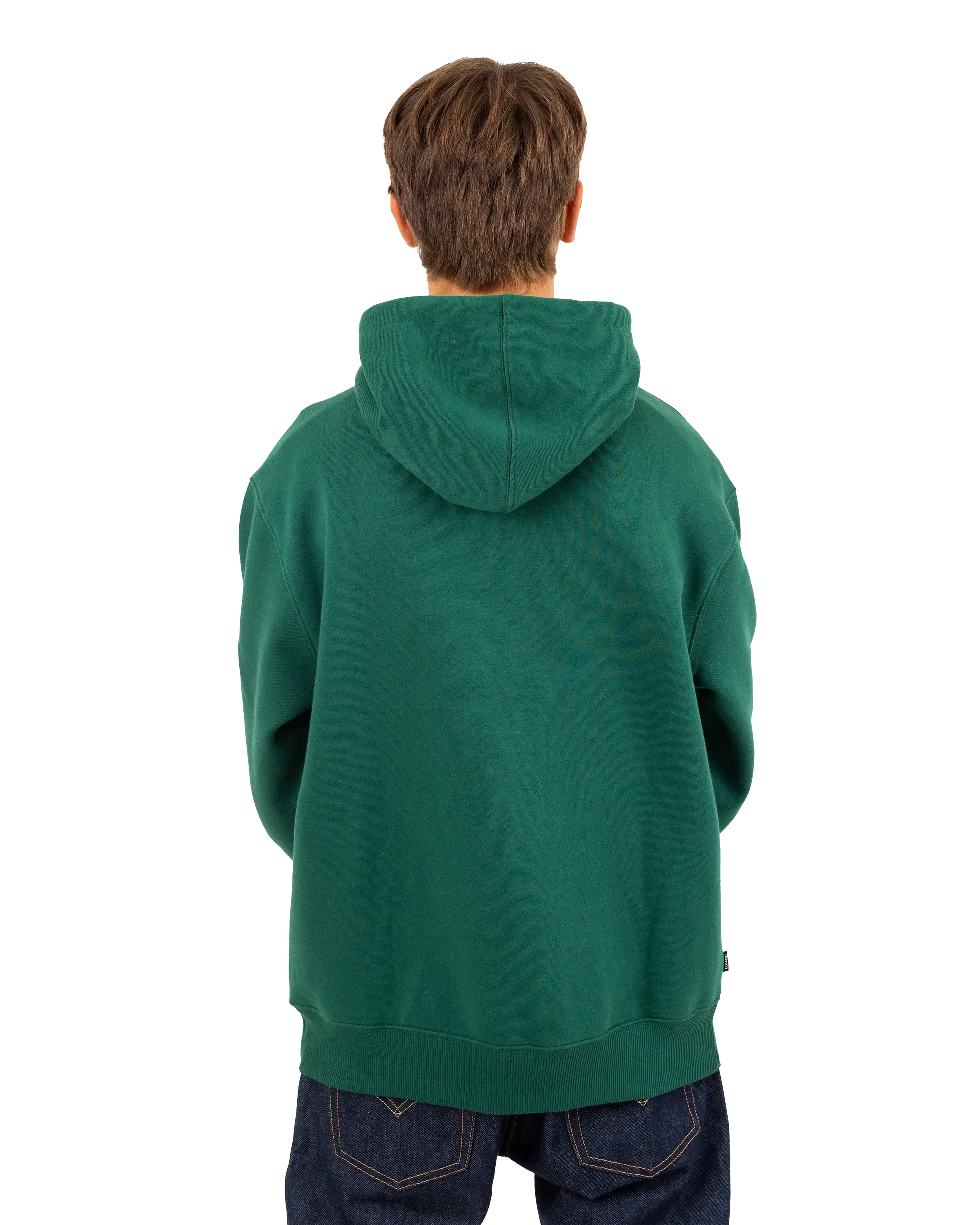 Trekka Hoodie in Dark Green