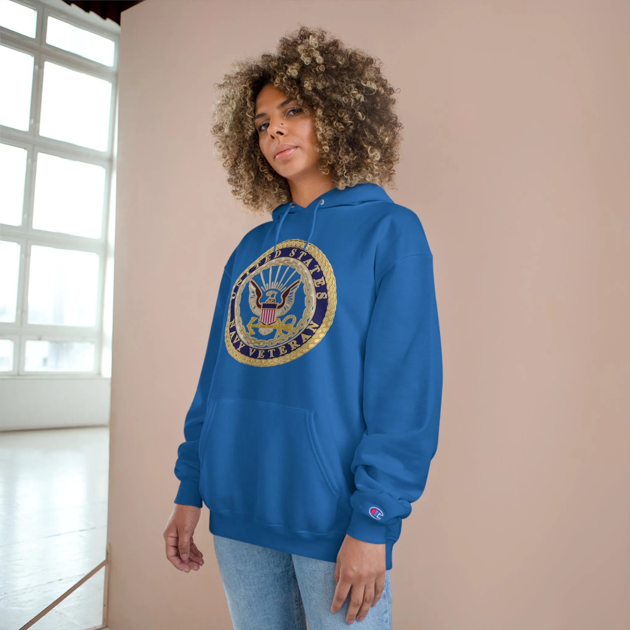 U.S. Navy Veteran-Champion Hoodie