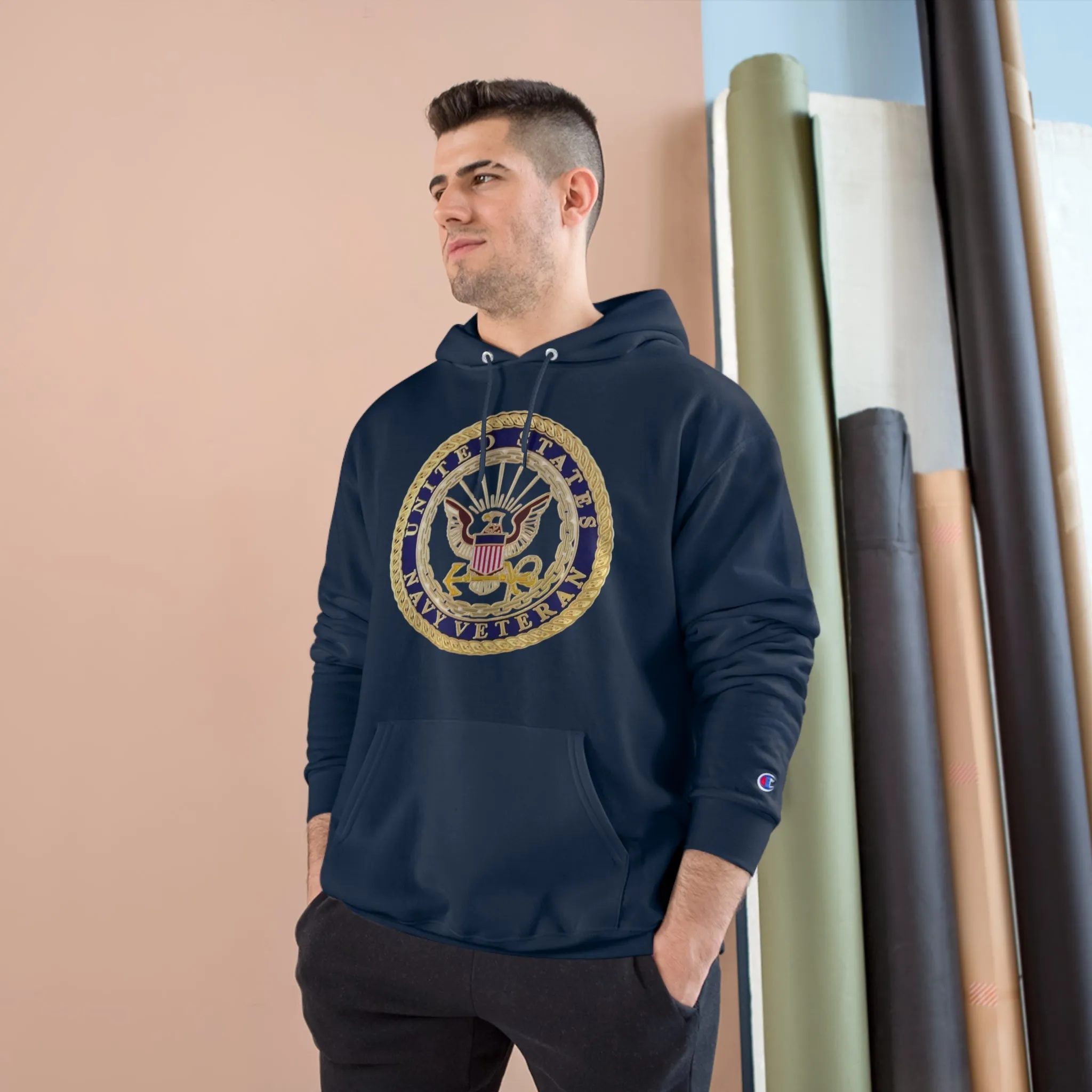 U.S. Navy Veteran-Champion Hoodie