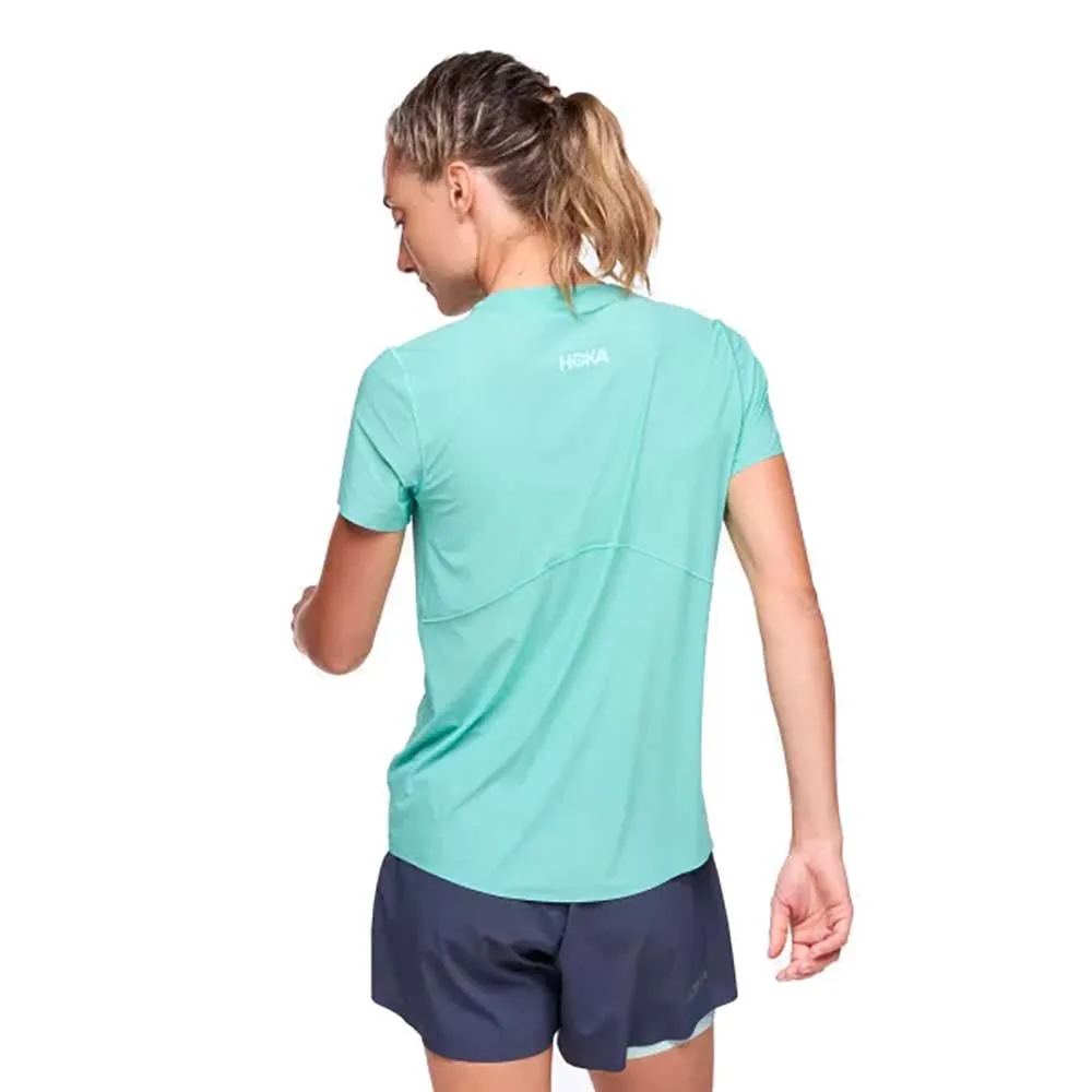 Women's Airolite Run Short Sleeve - Shoreline