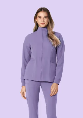 Women's Modern Scrub Jacket Hyacinth